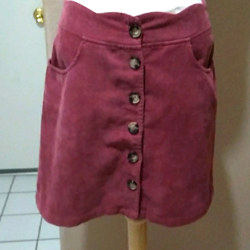 By & By Girls  XL(16) Curdoroy Skirt